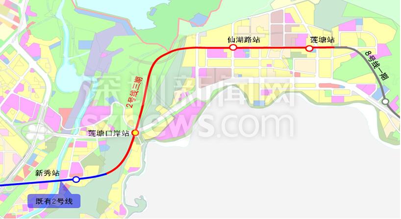 深圳地鐵2號(hào)線東延段（站點(diǎn)、線路圖、開通時(shí)間、最新消息）